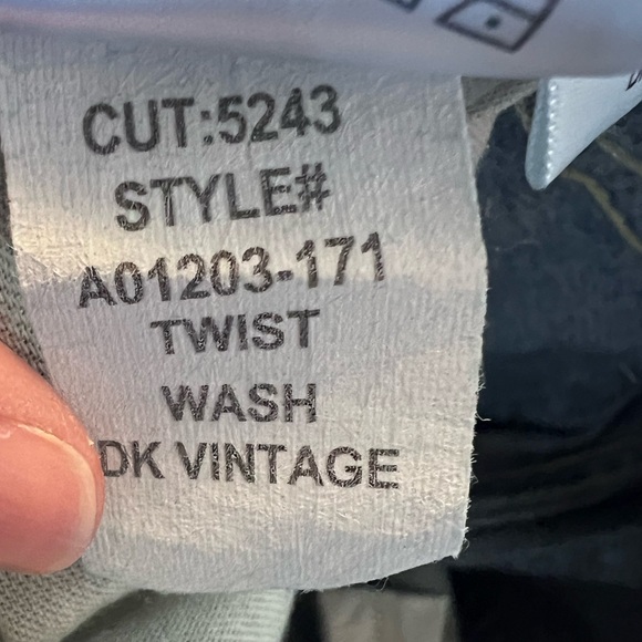 Amo Twist Dk‎ Vintage Mid Rise Ankle Jeans - Picture 10 of 10